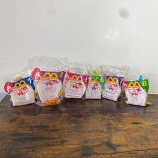 1996 SPACE JAM McDonalds Toys Incomplete Set of 6 New in original packaging