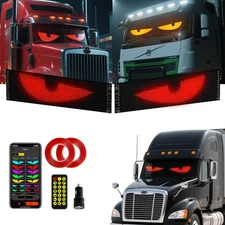 Devil Eyes LED Car/Truck/SUV Lights - 23.6 USB, IP68 Waterproof, App Control
