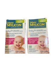 Infants' Mylicon Daily Probiotic Drops, for Colic and Fussiness, 8mL, Two Pack
