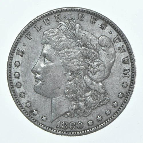 XF 1880-O Morgan Silver Dollar (1 coin) *5824