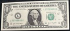 2021 San Francisco Uncirculated $1 Bill Stuck Digit High 5 Gas Pump Error Note — photo 2