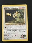 Pokemon TCG Giovanni's Meowth - 43/132 WOTC Gym Challenge - 2000 Card Vintage