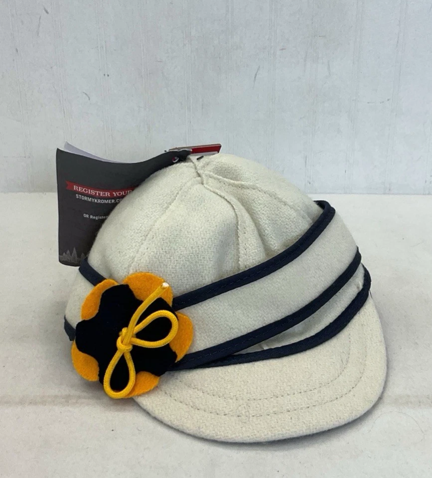 NWT Stormy Kromer Lil Benchwarmer Petal Pusher Wool Hat | Infant Size Medium
