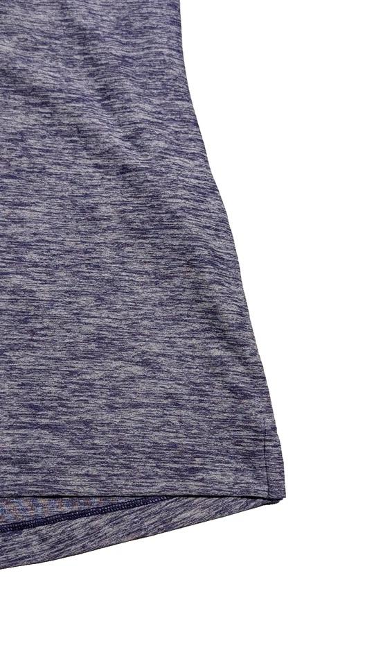 Under Armour HeatGear Polo Shirt Women’s Large Purple Heather Golf Activewear - Image 2 of 4