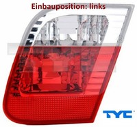 TYC 17-5222-11-9 Heckleuchte Links RüCklicht Hecklicht RüCkleuchte FüR BMW