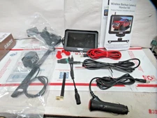 AMTIFO VEHICLE Wireless Backup Camera - Easy Install Digital 4.3 Inch A18