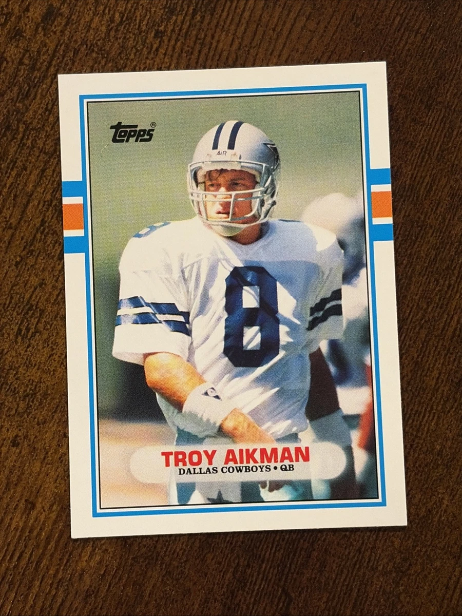 Topps Troy Aikman Rookie Football Sports Trading Cards