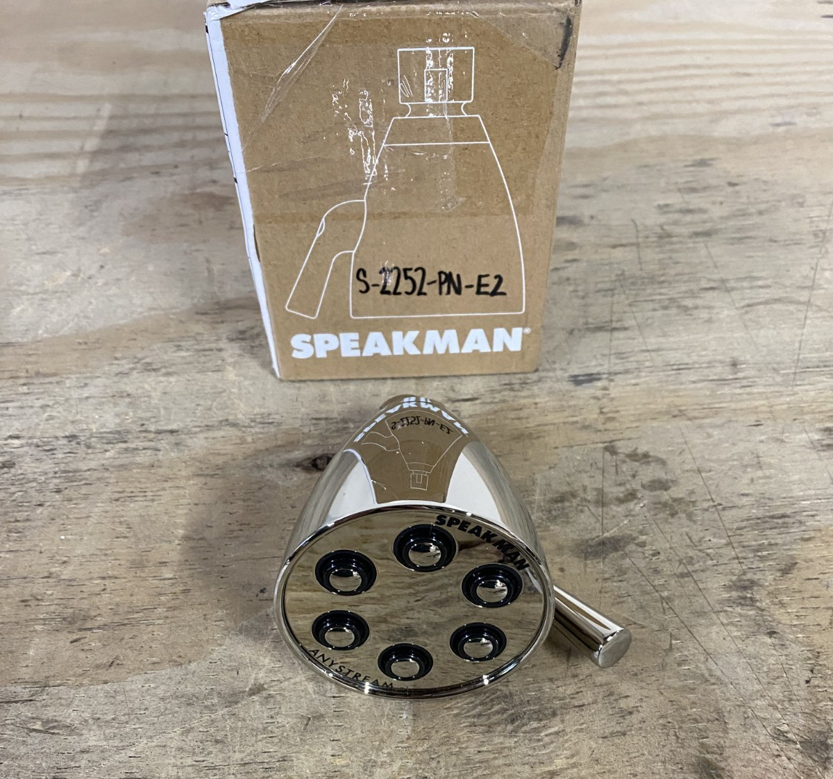 Speakman S-2252-PN-E2 Icon 2 GPM Multi Function Shower Head,