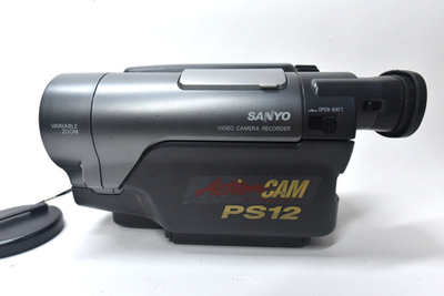 Sanyo VM-PS12 8mm Cassette Film Camcorder Video Camera Untested | eBay