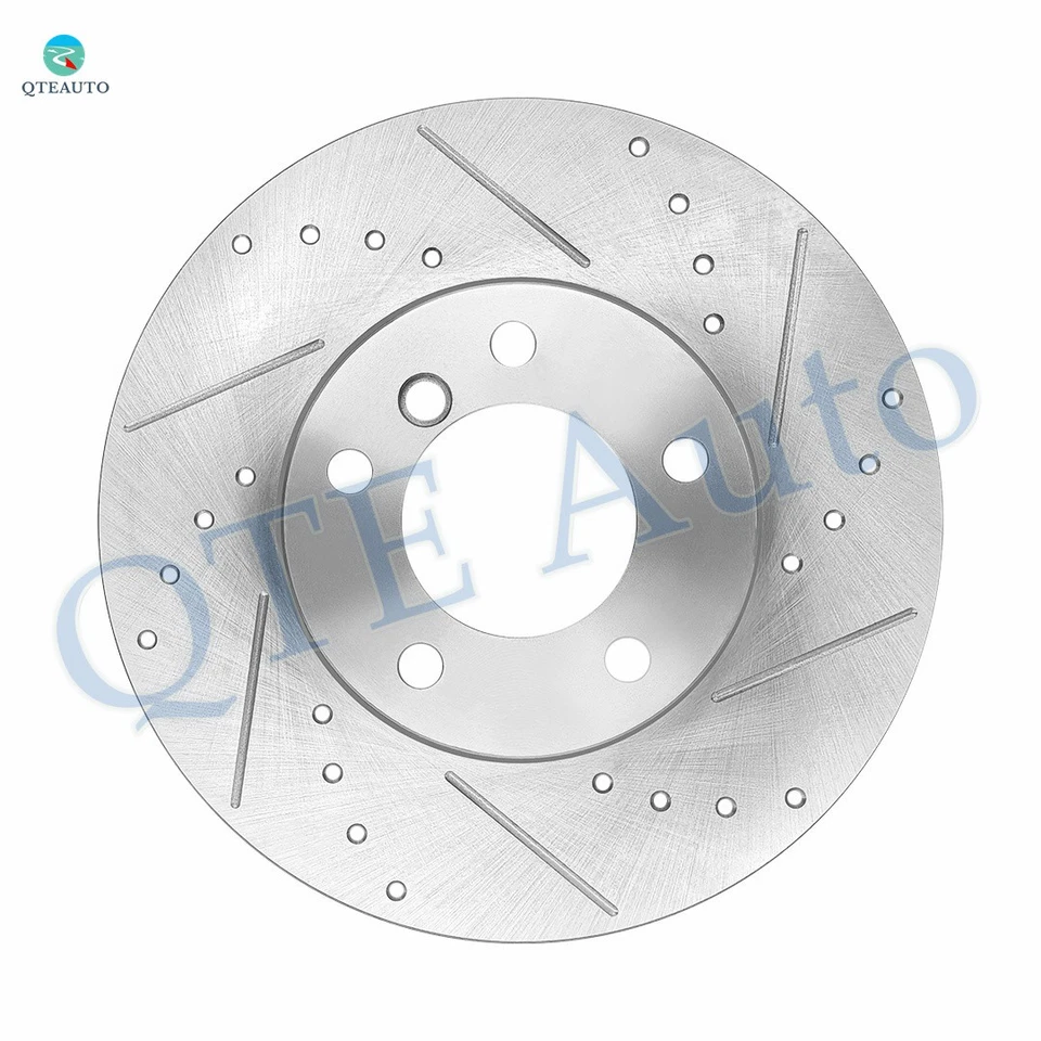 Rotores de disco de freno delanteros ranurados perforados 312 mm para BMW 330I GT XDRIVE 2017-2019 Foto 2 de 4