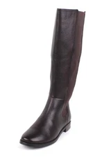 Gentle Souls Ready 4 Change for Oxblood BROWN Leather Knee High Boot Elastic NEW