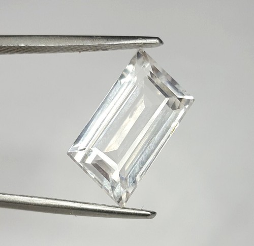 Saphir Blanc Naturel 80 Carats - Coussin, Certifié AGL, Origine Sri Lanka, Chauffé