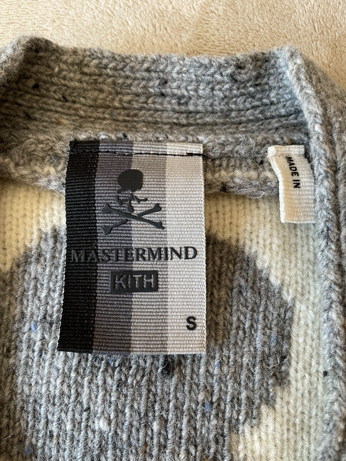 kith mastermind cardigan
