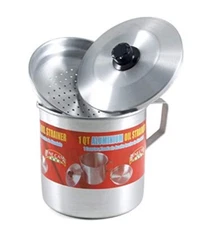 Bene Casa Aluminum Oil Strainer, 1 Quart