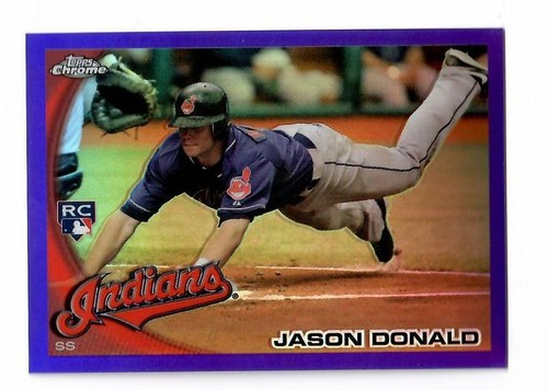 Topps 2010 cromo púrpura refractor - termina tu conjunto - tú eliges - Imagen 54 de 62