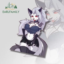 EARLFAMILY 5.1" Funny Loona Furry Sexy Car Sticker Windshield Trunk Decals