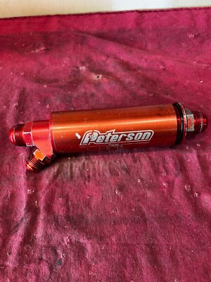 Peterson Fluid Systems Inline Oil Filter 3277