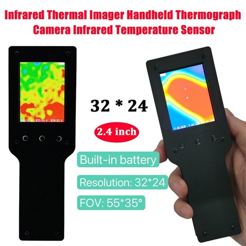 Termómetro para cámara termográfica infrarroja digital de 2,4 pulgadas MLX90640, portátil - Imagen 1 de 3