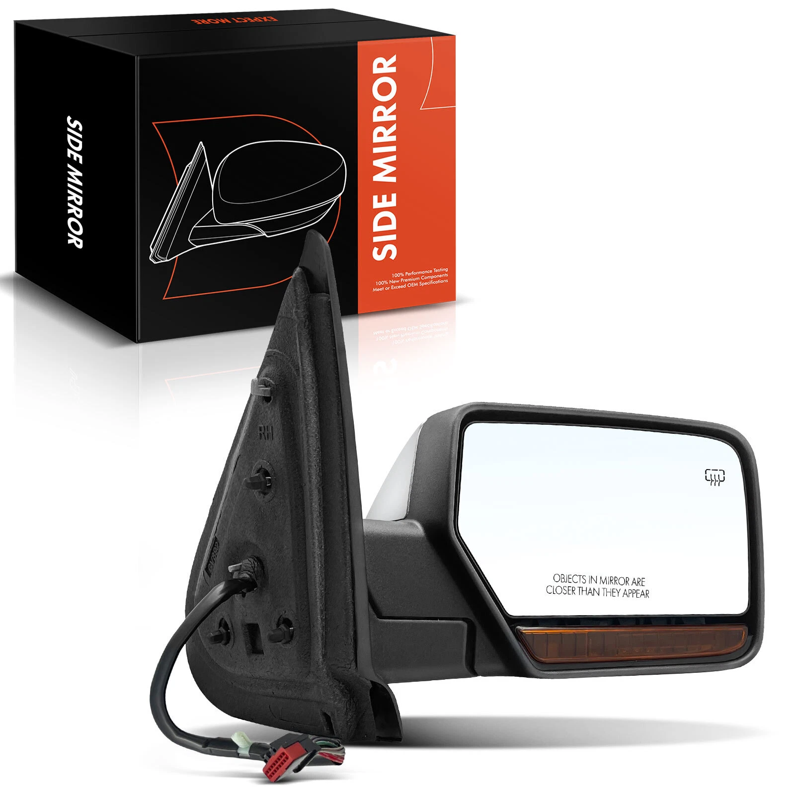 Right Power Adjust Mirror Power Folding w/ Heated for Ford Expedition Lincoln