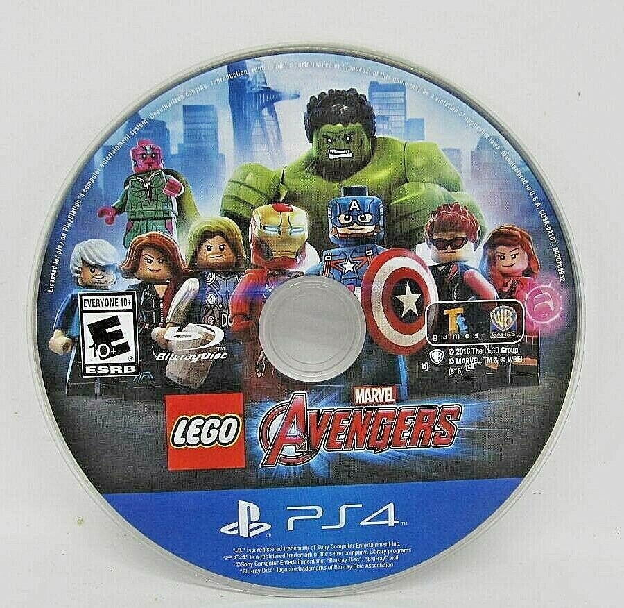 kassette puls Gå igennem Lego Marvel Avengers PS4 Disc Only | eBay