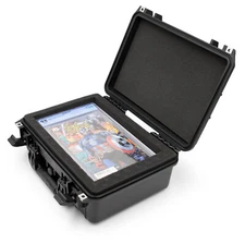 CASEMATIX 16" Waterproof Comic Book Box – Fits 8 CGC or 30 Sleeved Comics