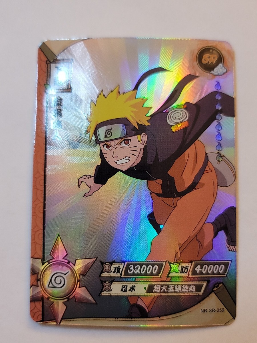 ナルト　カード Official Naruto TCG Card NR-SR-059 - Naruto Uzumaki SR Holo Foil