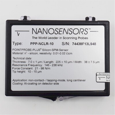 *8 PROBES!* NANOSENSORS Atomic Force Microscopy Probes PPP-NCLR-10
