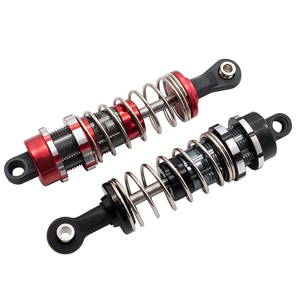 Amortiguador amortiguador amortiguador de aleación de aluminio HSP CC01 para coches Tamiya 1/10 RC 70 mm Foto 3 de 4