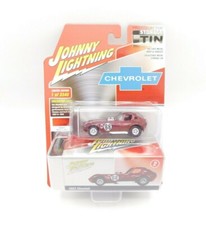 Johnny Lightning 2020 Pro Collector Storage Tin R2/A -1963 Cheetah Metallic Red