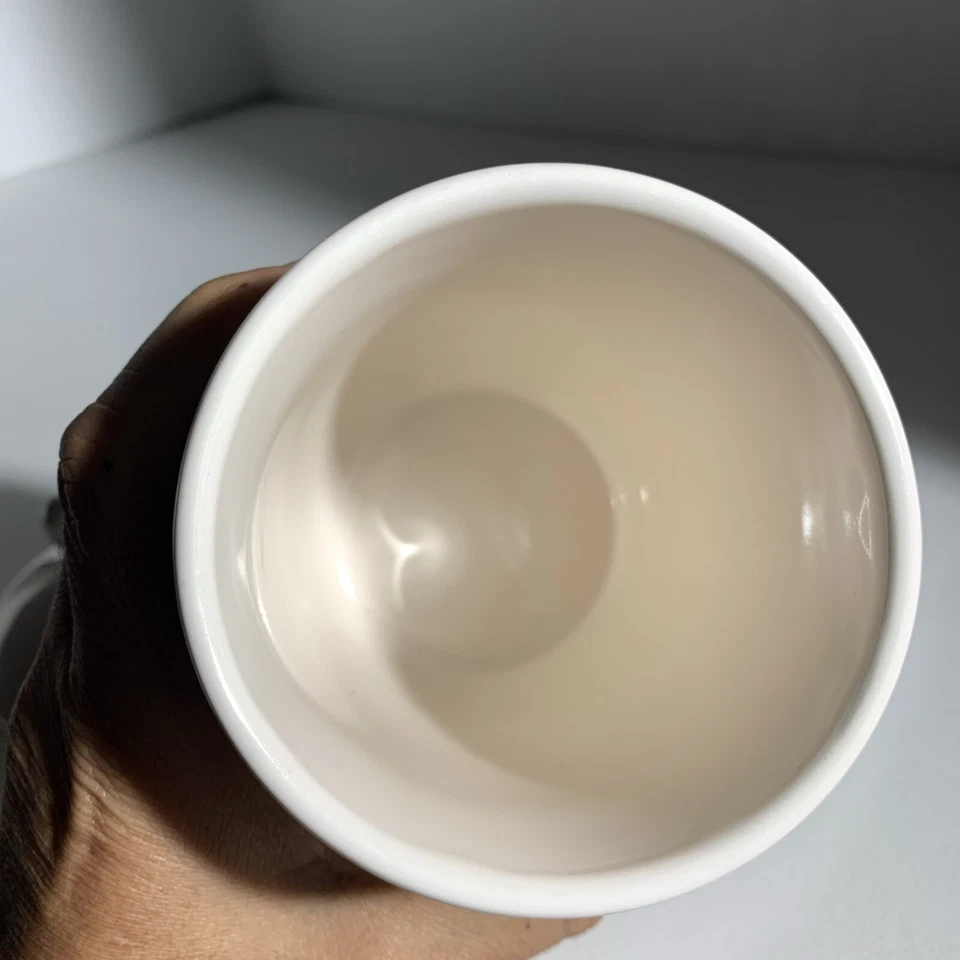 White Modern Ceramic Sugar Bowl Scoop - Image 4 of 4