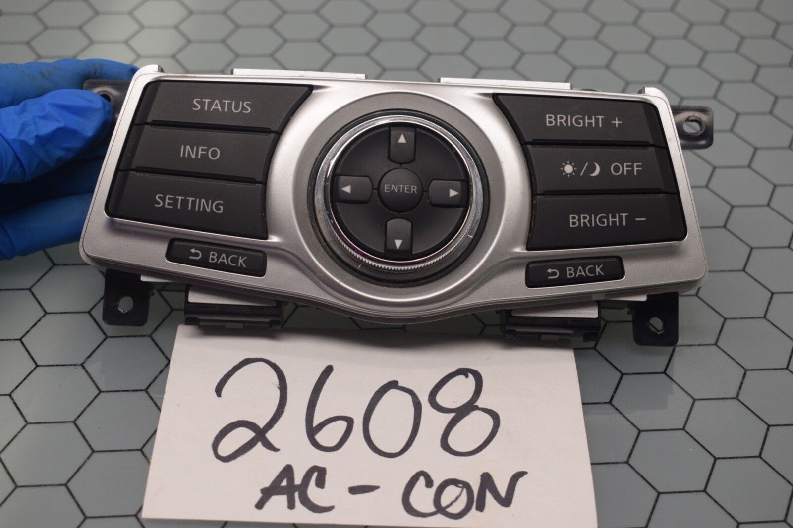 09 10 11 12 13 14 Nissan Maxima Radio Control Panel Used Stock #2608-AC