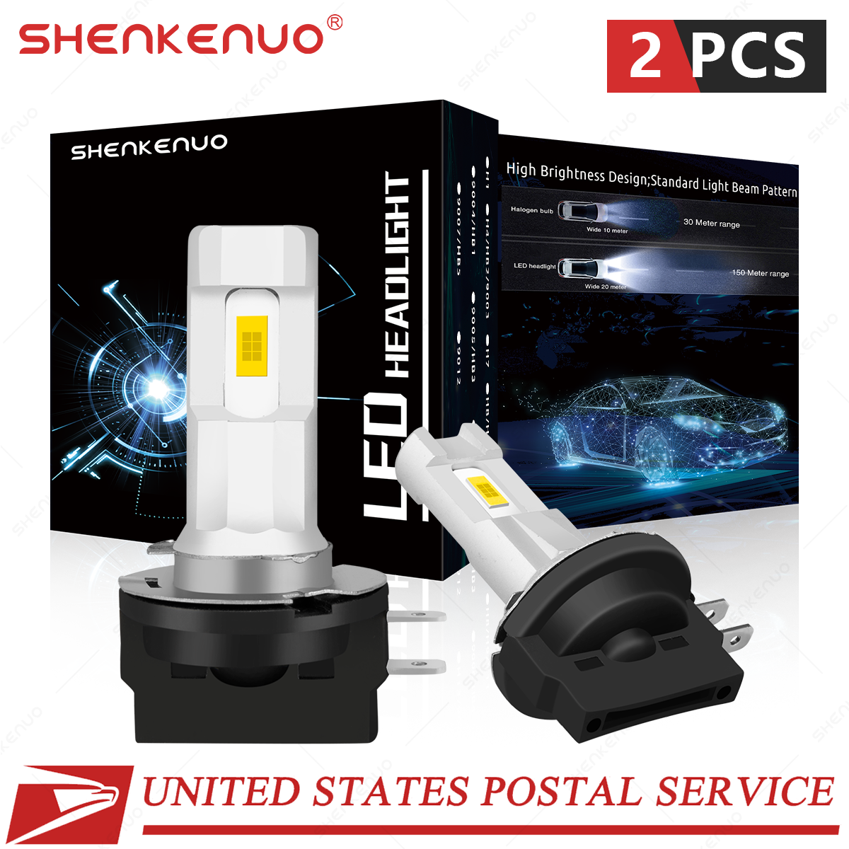 2x H11B LED Bulb FOR HYUNDAI ELANTRA for AZERA 2007-2010 Headlight Low ...