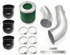 AirX Racing Green 2PC For 1996-2000 Chevy Tahoe 5.0L 5.7L V8 Air Intake Kit