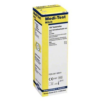 Medi Test Nitrit Teststreife · 100 St · PZN 00516399