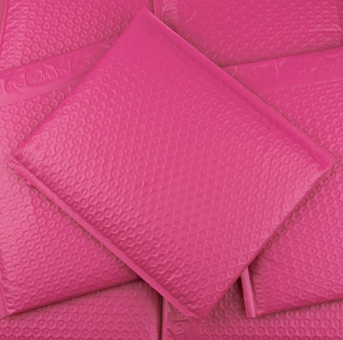 200 Pink Poly Bubble Padded Envelopes Self-Sealing Mailers 8.5X12 (Inner 8.5x11) - Photo 6/6