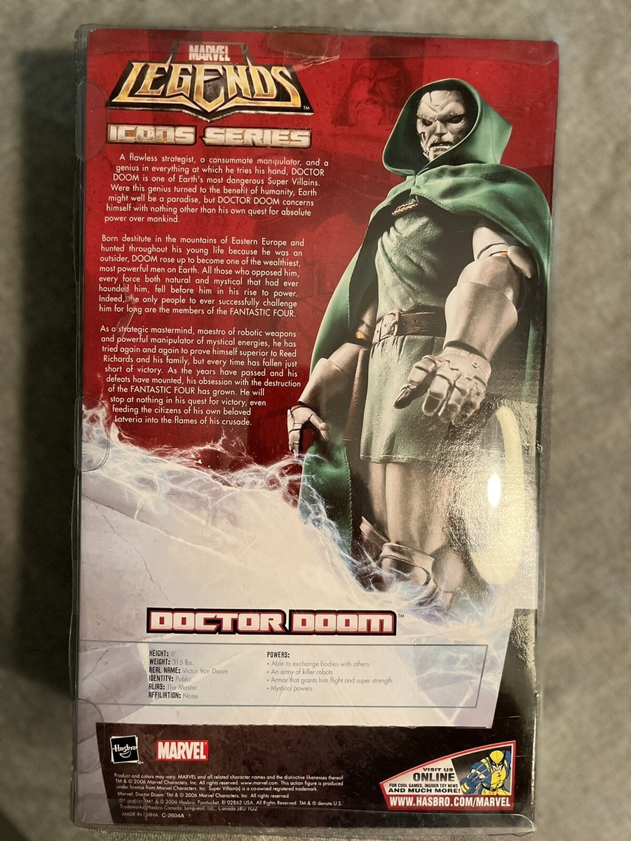 Doctor Doom 12” Marvel Legends Icons series | eBay