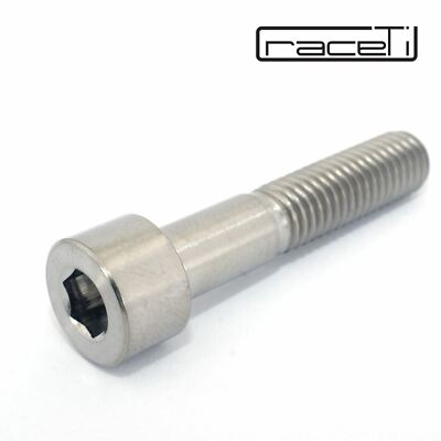M8 40 mm Titan Buchse Inbusschraube geschmiedet CNC Kopf Ti Schraube DIN 912 40 x 1,25