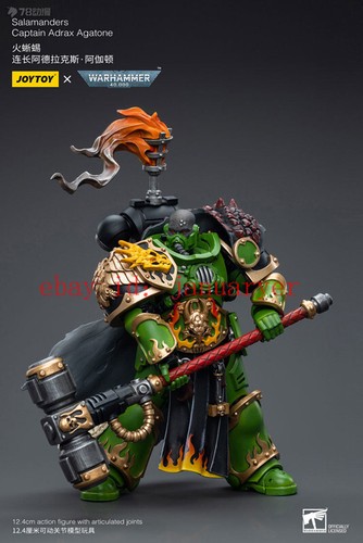 Perfect Joytoy 1/18 Salamanders Captain Adrax Agatone Action Figure New Toy - Picture 4 of 8