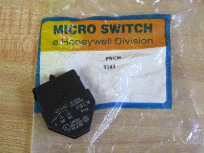 Micro Switch PWCM Honeywell Contact Block 9143