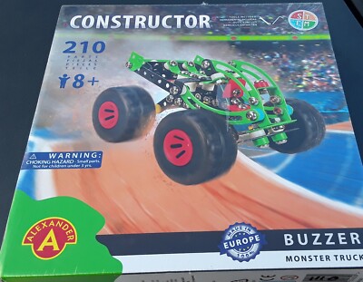 ALEXANDER CONSTRUCTOR BUZZER MONSTER TRUCK Smart Games Build Your Own Toy New