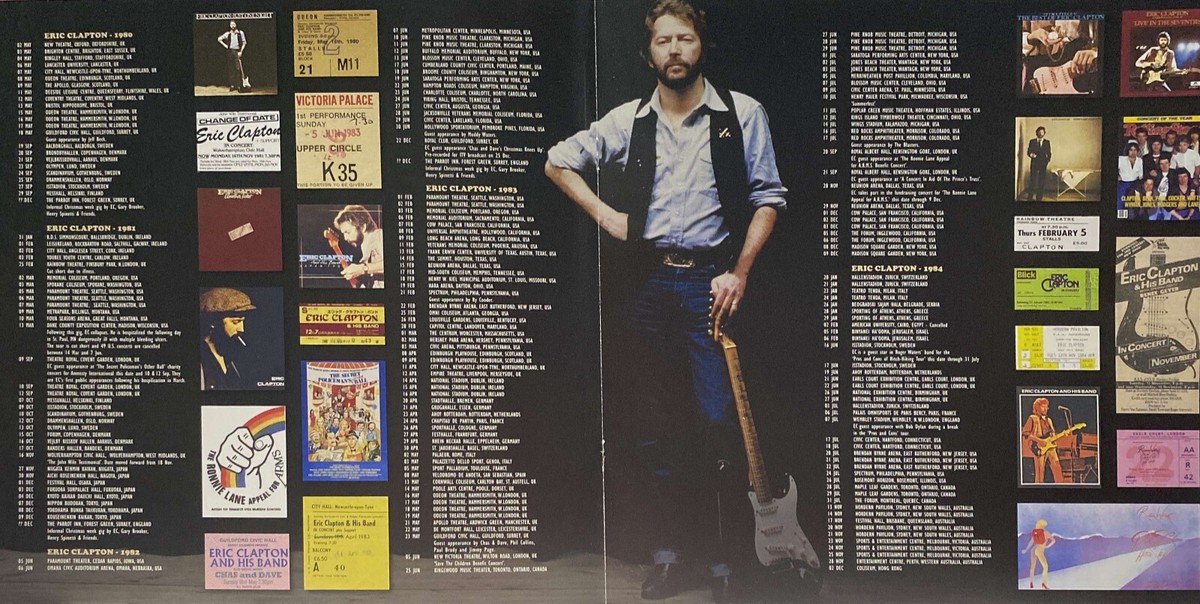 Eric Clapton 2014 Japan Tour - RARE Japanese Tour Program