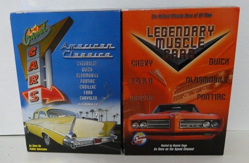 American Classics and Legendary Muscle Cars Sets Each has 6 DVD's ...