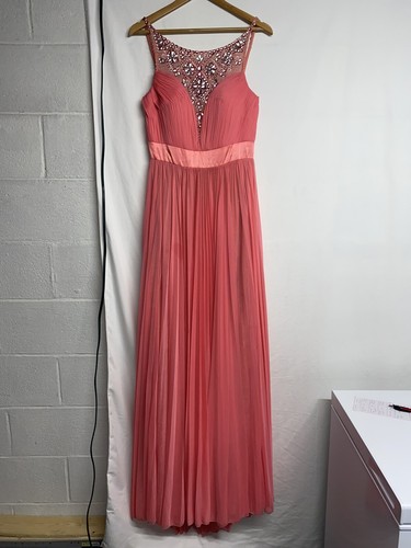 SHERRI HILL PROM DRESS Coral Pink 