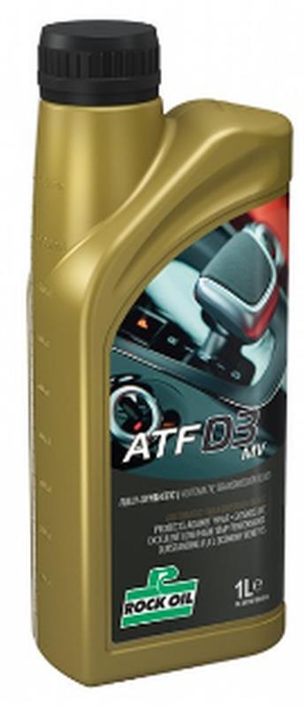 Rock Oil ATF DIII-MV – Fully Synthetic Automatic Transmission Fluid, 1L