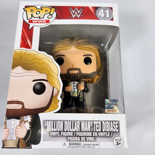 WWE “Million Dollar Man” Ted DiBiase Funko Pop #41. New