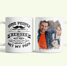 Funny Dad Coffee Mug, Fathers Day Gifts from Daughter Son for Dad Husband Him