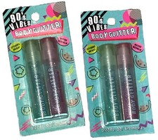 Body Glitter 90's Vibes Scented Body Glitter Roll On Kiwi Blast  Watermelon New