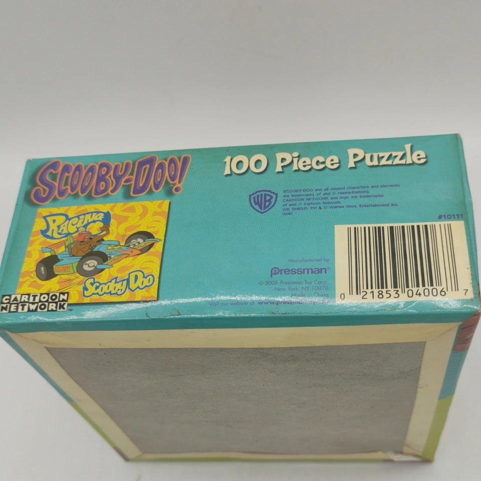 Rompecabezas Scooby Doo Racing 100 piezas Pressman Cartoon Network nuevo  Foto 3 de 4