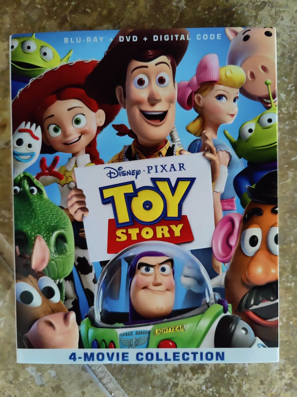 Filmes Toy Story Blu-ray Box Coleção 4 Discos Disney Pixar