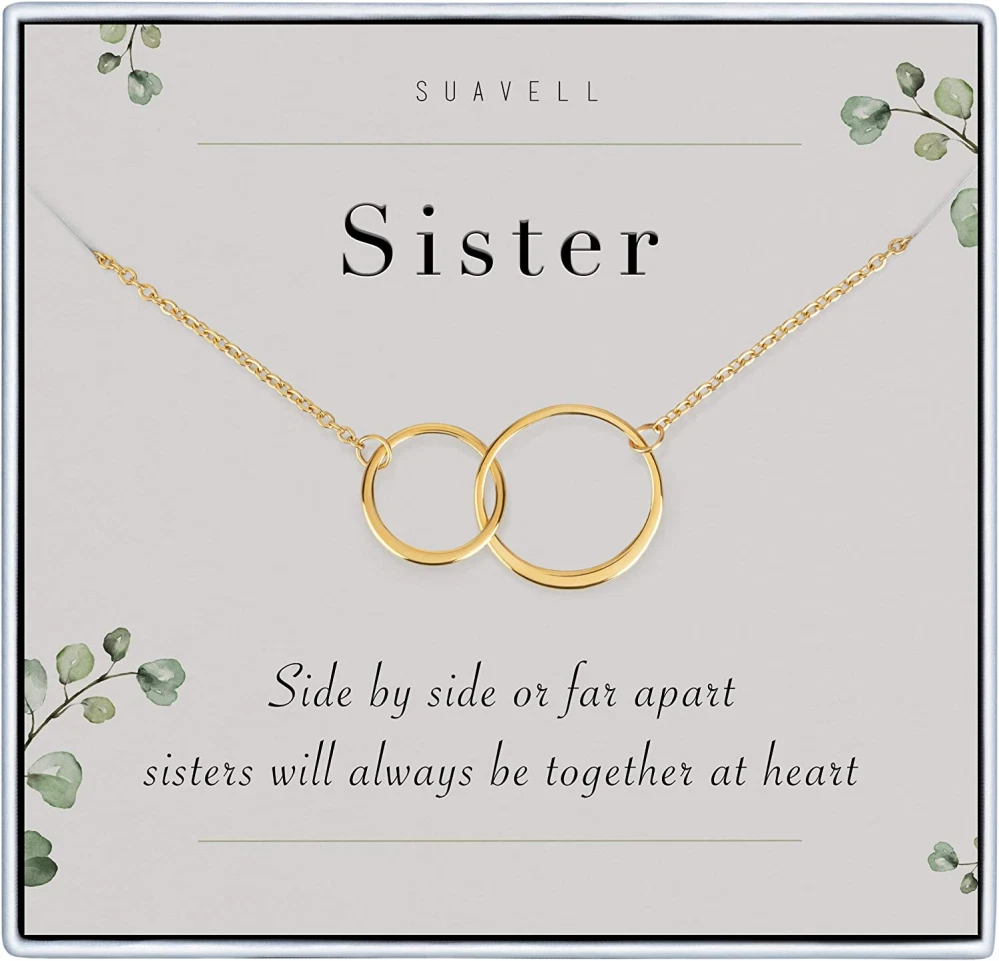 Sister circle necklace deals